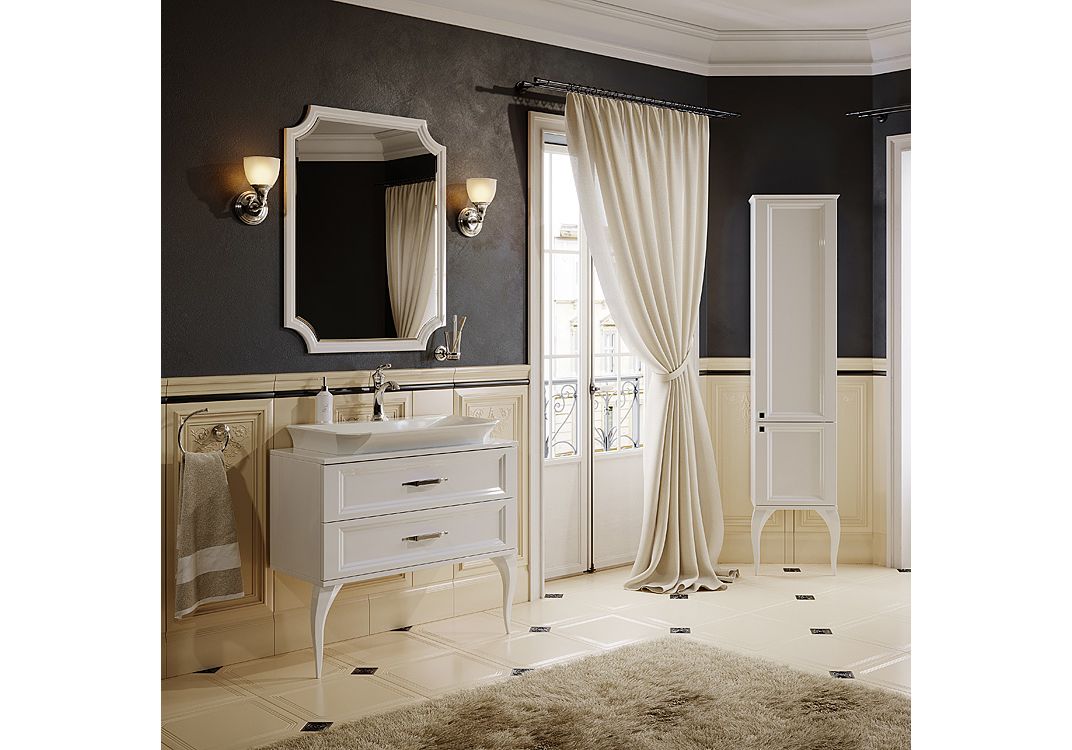 Приобрести пенал напольный aqwella la donna 40 см lad0504w