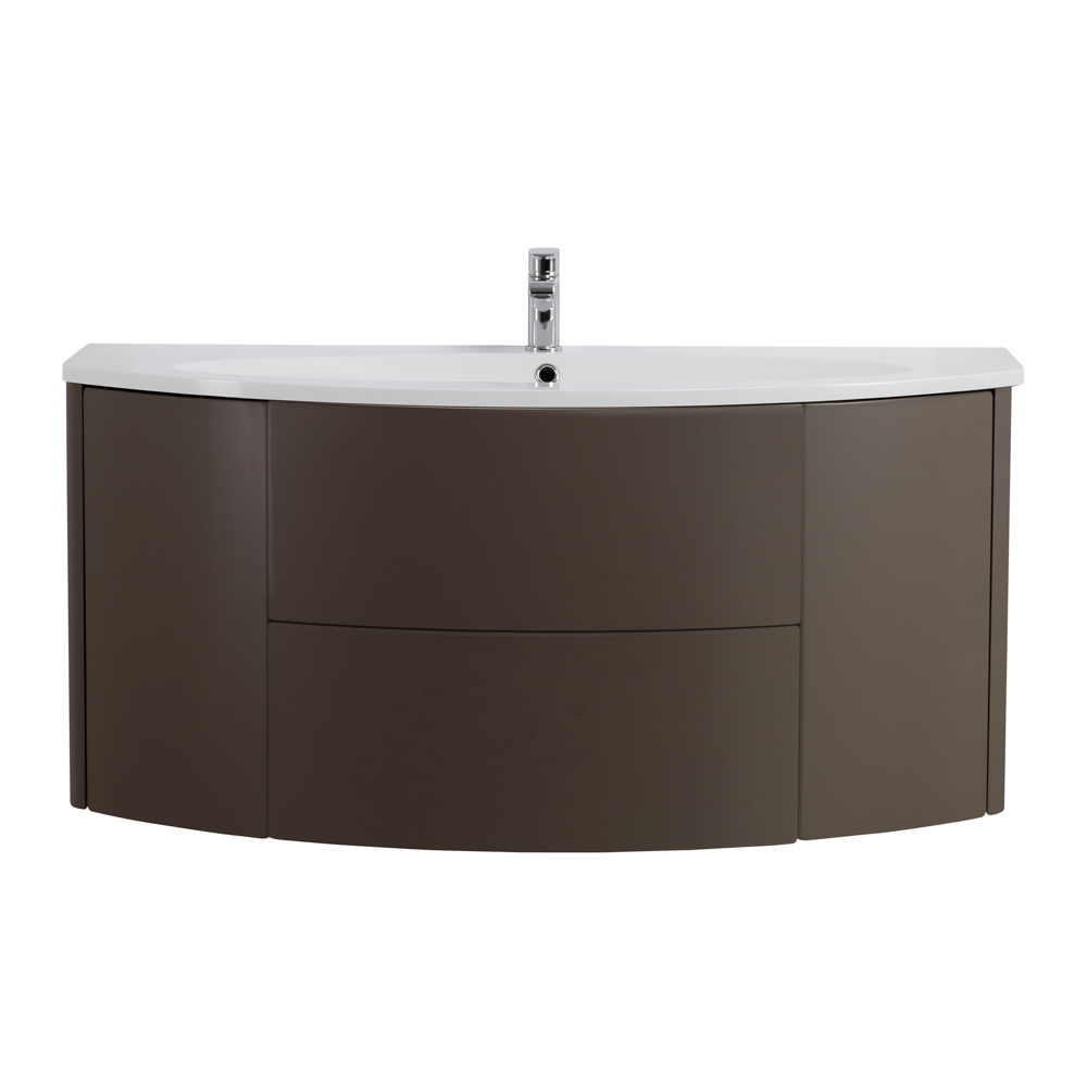 Приобрести cezares тумба подвесная с раковиной eden 121 см grigio talpa opaco, серая 54407