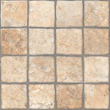 Плитка напольная Керамин Карфаген 3 Светло-бежевая 40*40см