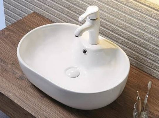 Приобрести раковина-чаша ceramalux 60 см 9163