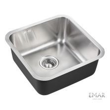 Emar Кухонная мойка 44х44 см, сатин EMB-127A PVD Nano Satine