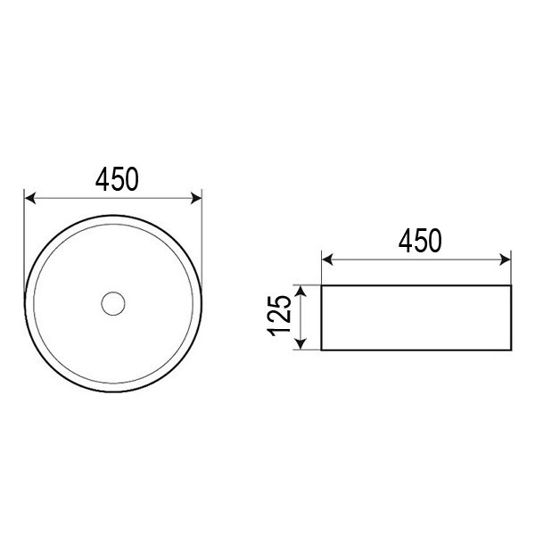Приобрести azario раковина накладная 45х45 см, белая az- 40148