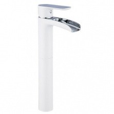 Gappo Смеситель для раковины G1048-31, высокий, белый\хром 99769