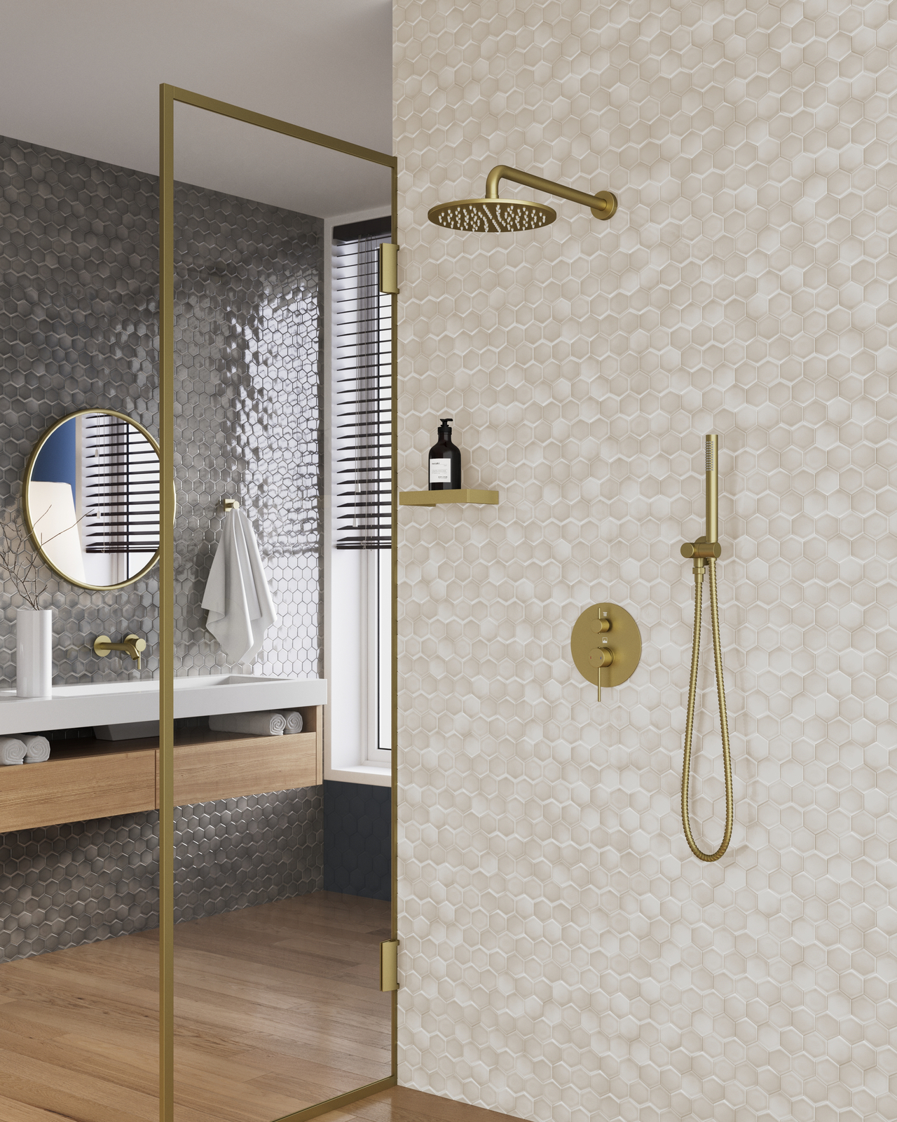 Приобрести душевая система встроенная timo saona sx-2369/17sm золото матовое