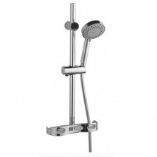 Gappo Душевой гарнитур G8002 с полкой, хром 88612