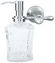 Boheme Дозатор жидкого мыла Puro, хром\кристаллы 10712