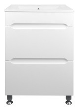 Loranto Тумба напольная с раковиной Арфа 60/2Н 61х83 см без подсветки (CS00071927)
