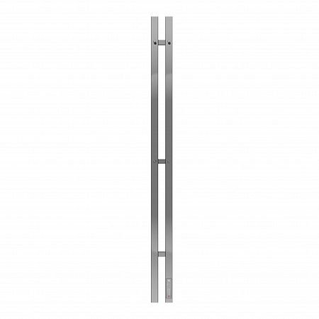 Приобрести terminus полотенцесушитель дуо 90х1200 см, электрический, квадратный профиль, хром