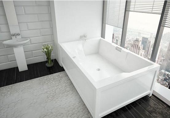 Приобрести акриловая ванна aquatek дорадо 190x130 см