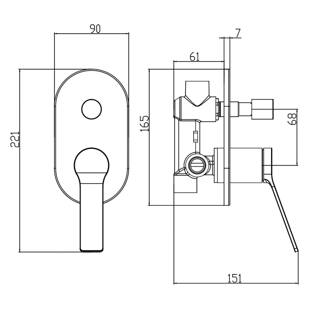 Приобрести душевая система для душа azario vise, черная az-vsa248330pa+82kpa