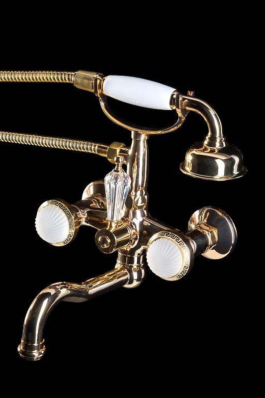 Приобрести boheme смеситель для ванны satine, золото 293-st