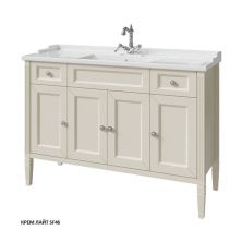 Caprigo Тумба с раковиной ALBION CONCEPT 120 см, белая