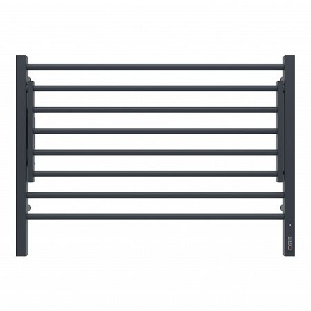 Приобрести terminus полотенцесушитель горизонт п8 80х60 см, с полкой, электрический, черный матовый