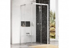 Ограждение душевое Ravak Matrix MSRV4 100 см 1WVAAU00Z1 сатин/прозрачное