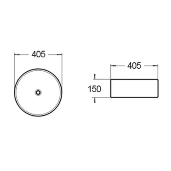 Приобрести comforty раковина 7078abw 40х40 см, черный/белый