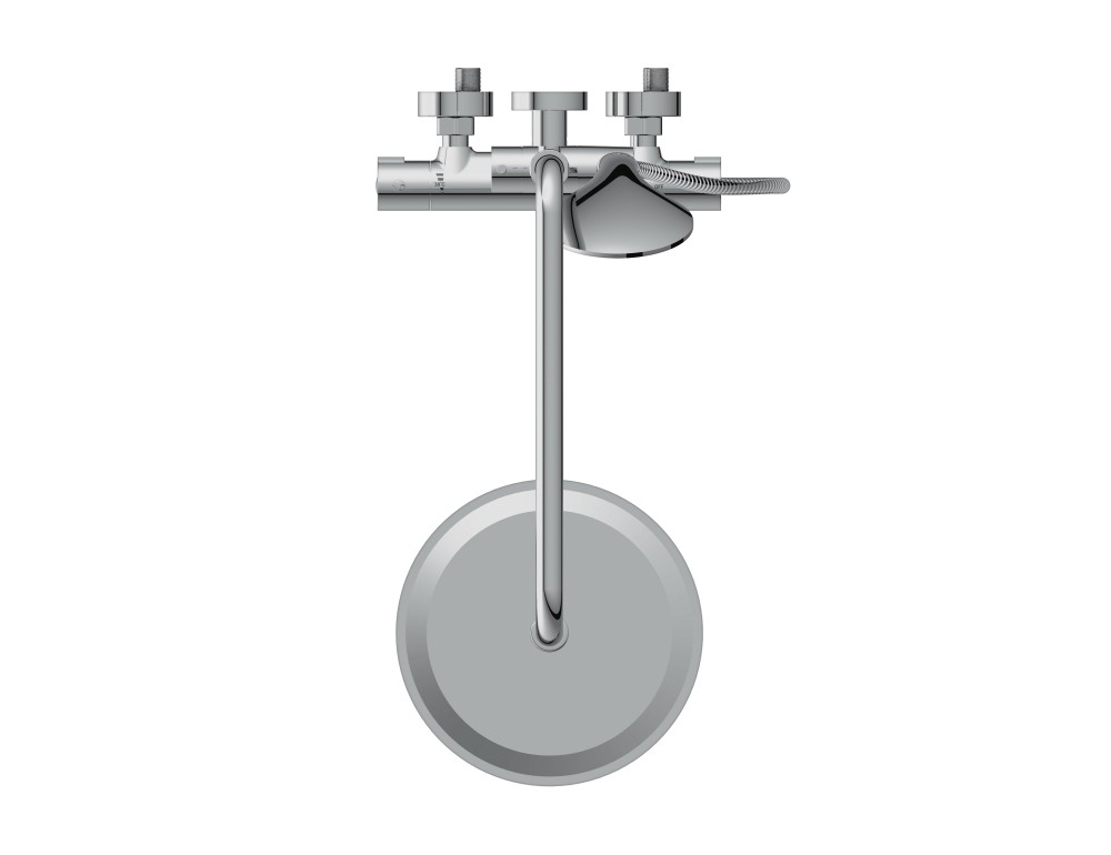 Приобрести душевая система cersanit brasko с термостатом