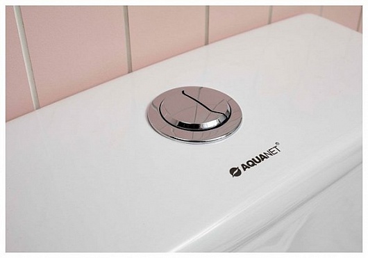 Приобрести aquanet унитаз компакт rimless cube-c cl-12248b