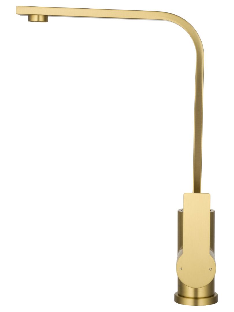 Приобрести смеситель для кухни wonzon & woghand, брашированное золото (ww-ae4550-bg)