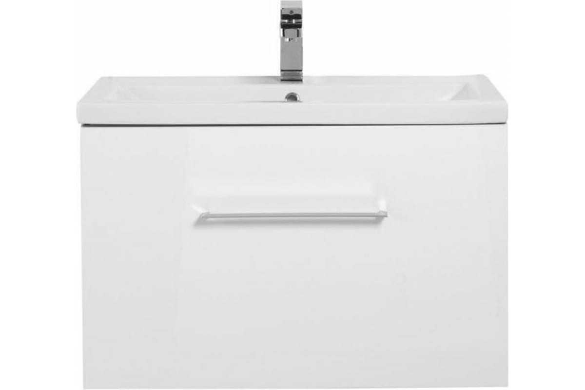 Приобрести aquanet тумба с раковиной порто 80 см, белая