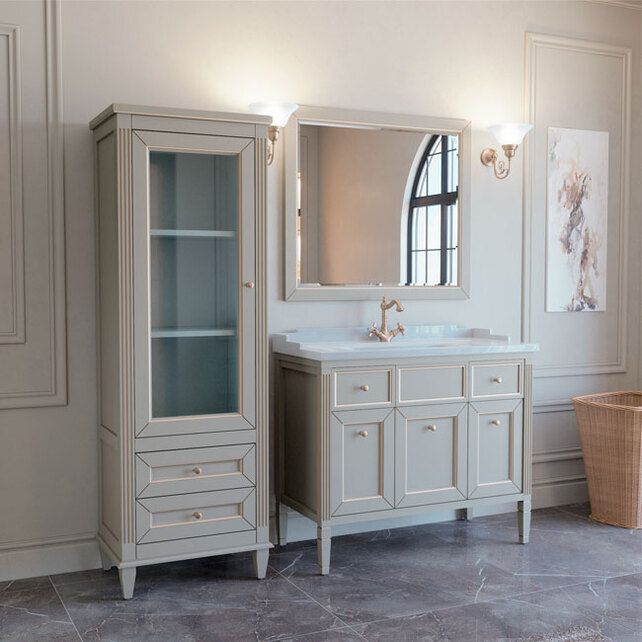 Приобрести caprigo пенал albion 60 см, белыя, эмаль