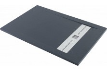 Aquanet Душевой поддон Delight 140х90 см, черный