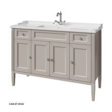 Caprigo Тумба с раковиной ALBION CONCEPT 120 см, серая