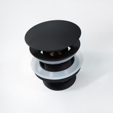 Vincea Донный клапан, черный матовый VDR0-4B