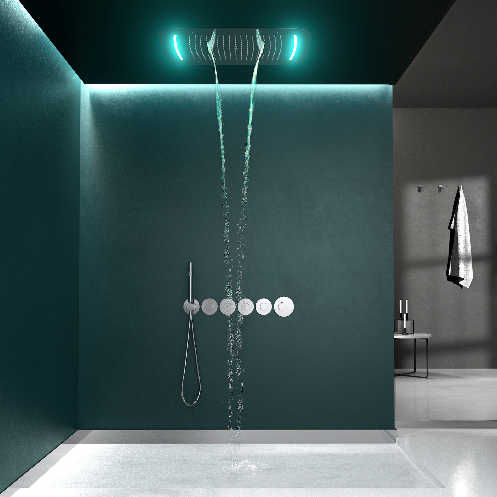 Приобрести душевая система встроенная с термостатом timo saona sx-2319/00sm хром