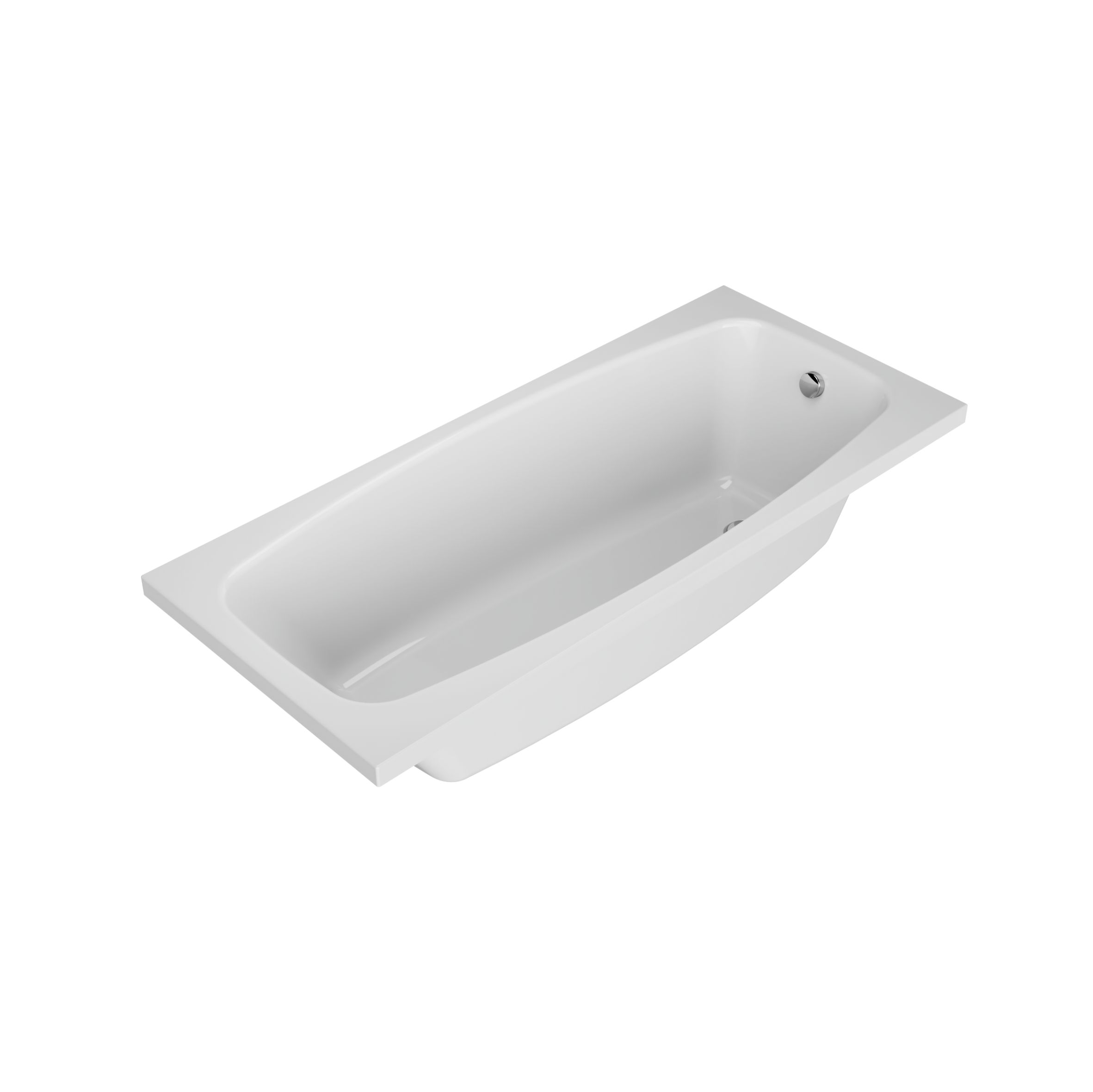 Приобрести mirsant ванна акриловая nova light 150*70 см, белая, ут000065112