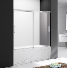 CEZARES Шторка для ванны TANDEM-SOFT-VF-2 180х145см TANDEM-SOFT-VF-2-180/145-P-Cr