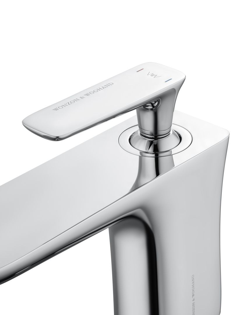 Приобрести смеситель для раковины wonzon & woghand shark, хром (ww-481101-cr)