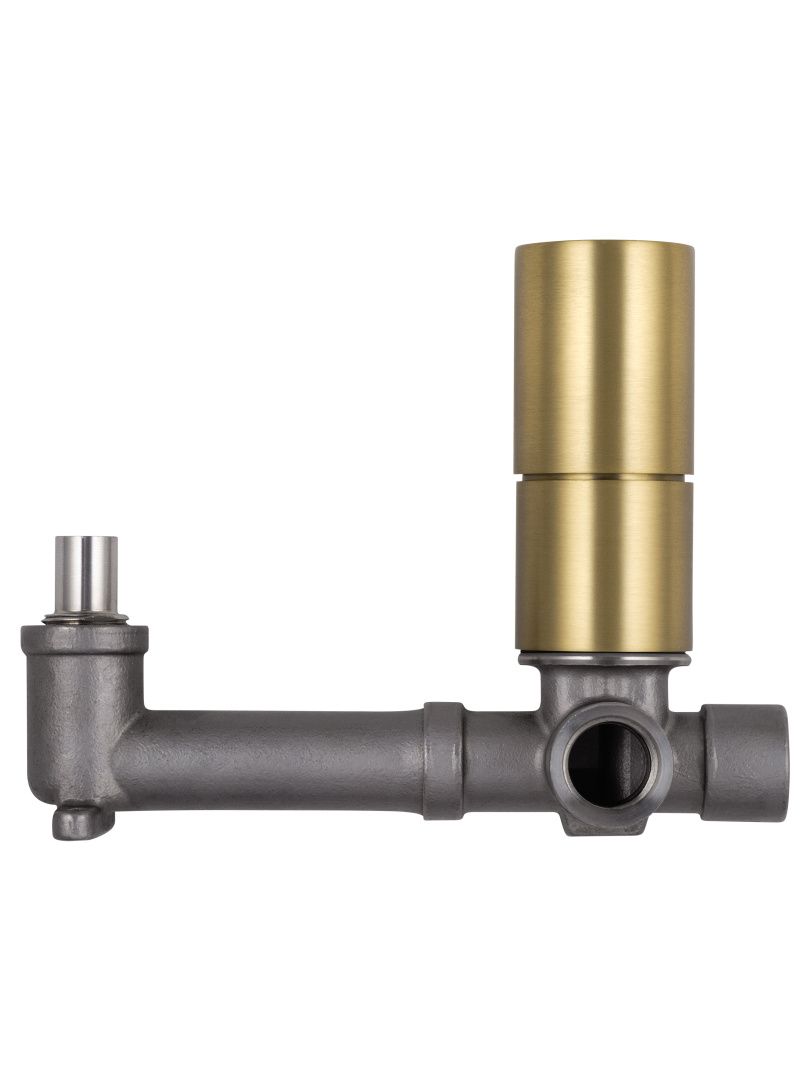 Приобрести смеситель для раковины встраиваемый wonzon & woghand, брашированное золото (ww-105-bg)