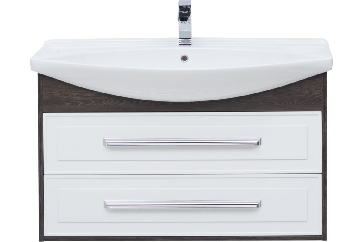 Приобрести aquanet тумба с раковиной остин 105 см, дуб кантербери