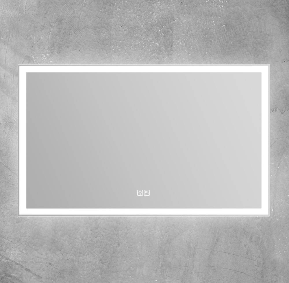 Приобрести belbagno зеркало 100х60 см spc-grt-1000-600-led-tch-warm