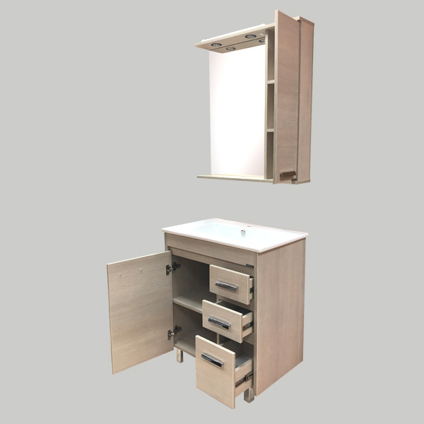 Приобрести сomforty тумба с раковиной "марио-75" сосна лоредо