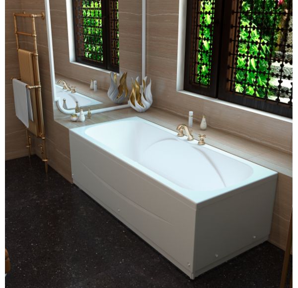 Приобрести ванна акриловая sole aura 180x80