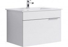 Тумба подвесная с раковиной Aqwella Бриг 75 см Br.01.07/1/W