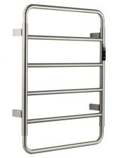 Полотенцесушитель электрический WONZON & WOGHAND WISMAR, Брашированный никель (WW-AL201-BR)