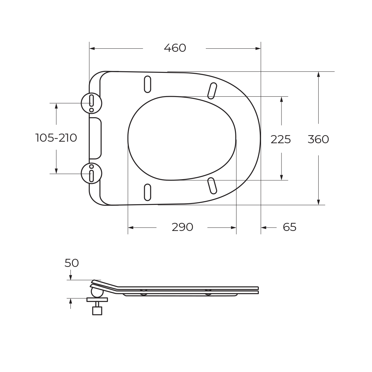 Приобрести belbagno крышка-сиденье, белое bb901sc