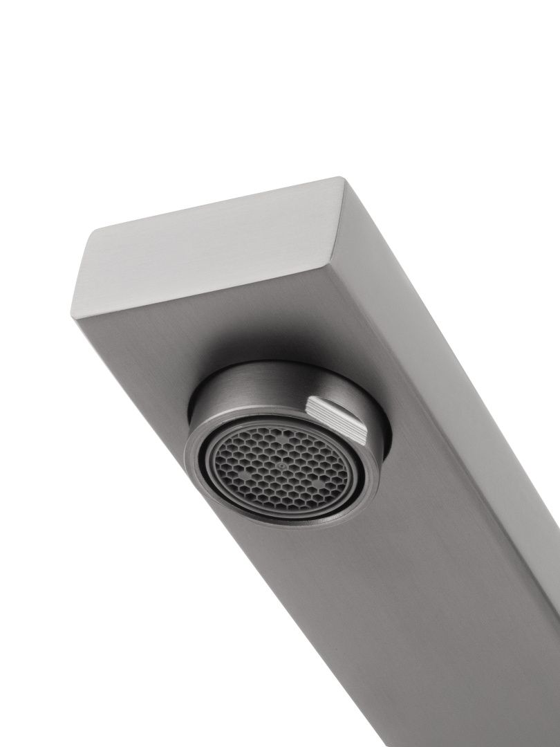 Приобрести смеситель для раковины встраиваемый wonzon & woghand, темный графит (ww-105-bgg)