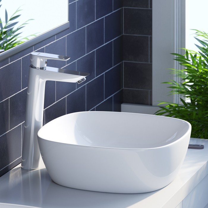 Приобрести iddis смеситель для раковины cloud 288мм, высокий, белый\хром, closb01i01