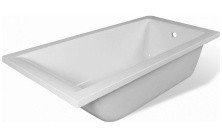 Aquanet Ванна из искусственного камня Bright Stone 180х80 см, белая