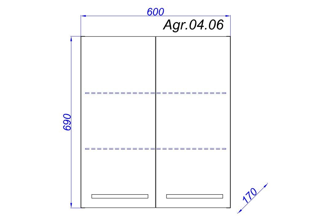 Приобрести шкаф подвесной aqwella аллегро 60 см agr.04.06