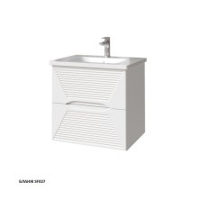 Caprigo Тумба с раковиной подвесная Modo Terza 60 см, белая 35611-SF027