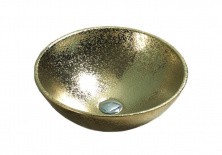 Раковина-чаша CeramaLux 40 см 7226 SJ, золото
