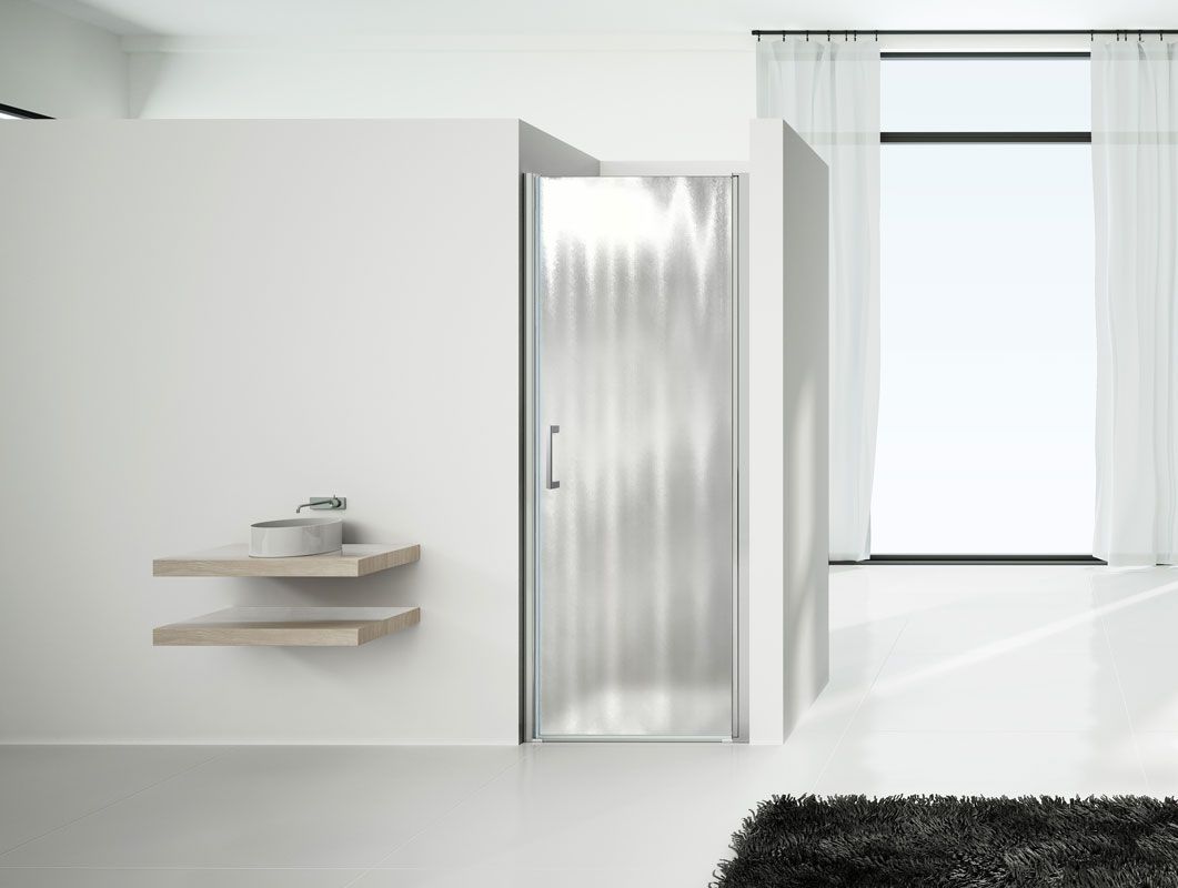 Приобрести vincea душевая дверь orta 80 см, текстурное, правосторонее, хром vpp-1o800ch-r