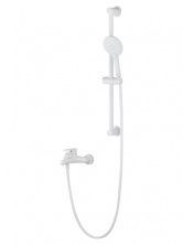 Смеситель для ванны с душевым гарнитуром WONZON & WOGHAND ALFA, Белый матовый (WW-AE3205-MW)