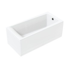 Mirsant Ванна акриловая Алушта 155*70 см, белая, УТ000063847