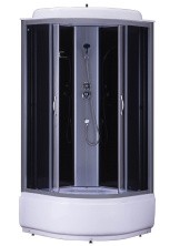 Loranto Душевая кабина CS-6610 G, 100х100х215, поддон 40 см
