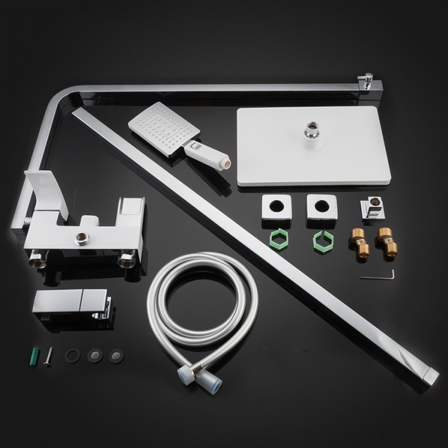 Приобрести gappo душевая система g2407-30 с изливом, хром 94941